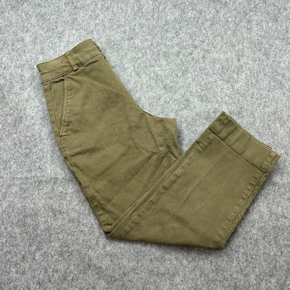 Everlane Utility Barrel Cropped Pants Women's Size 2 High Rise Tapered